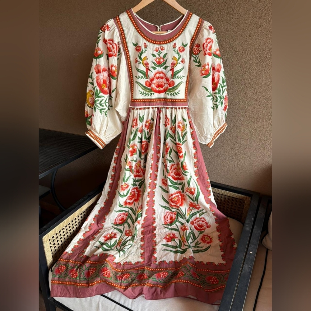 Farm Rio Ainika floral maxi dress - Picture 15 of 15